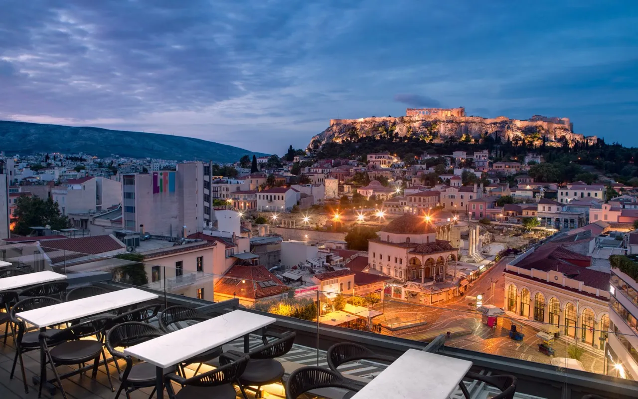 Reservierung Rooftop Bar Athen