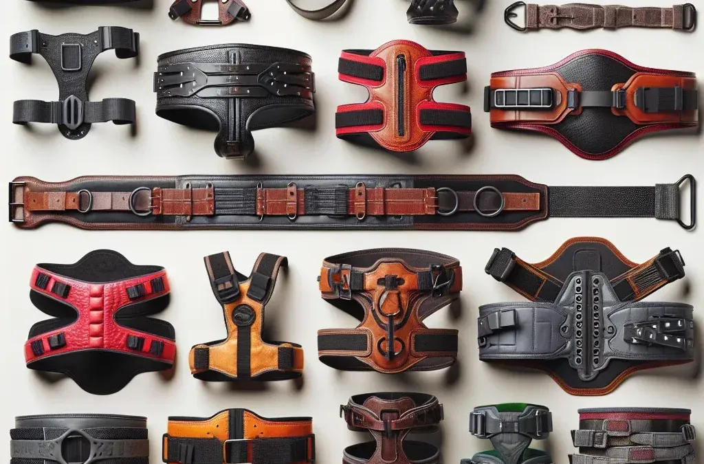 r&oacute;żne rodzaje pas&oacute;w na brzuch do ćwiczeń