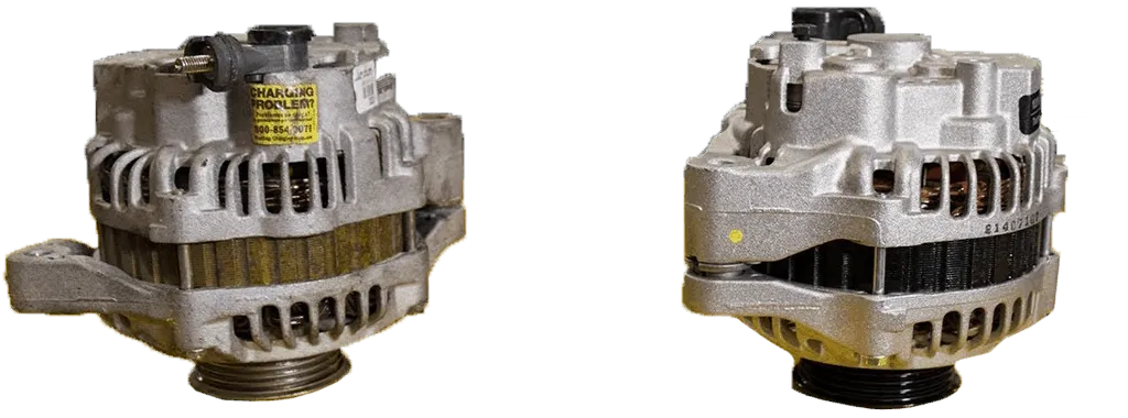 Alternator przed i po regeneracji