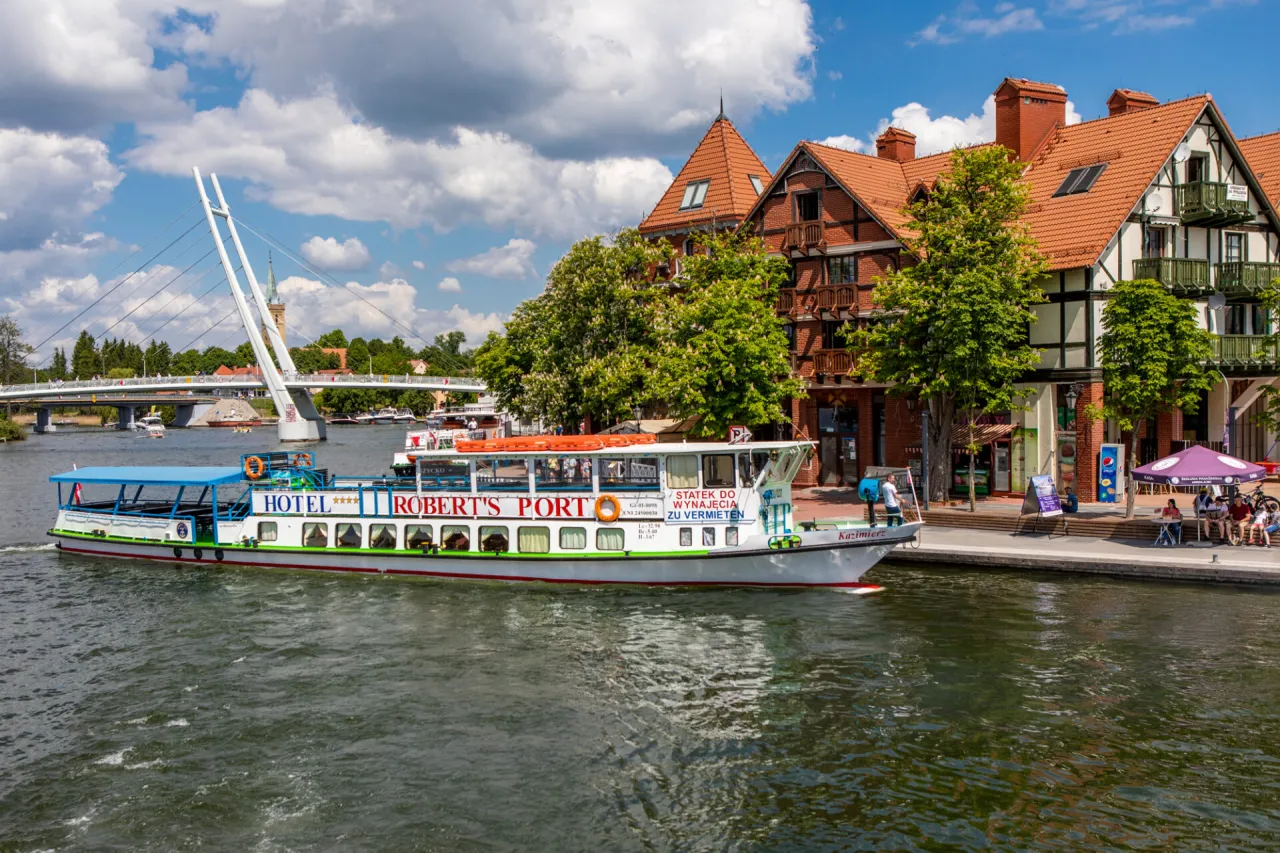 Rejs statkiem po Mazurach Mikołajki