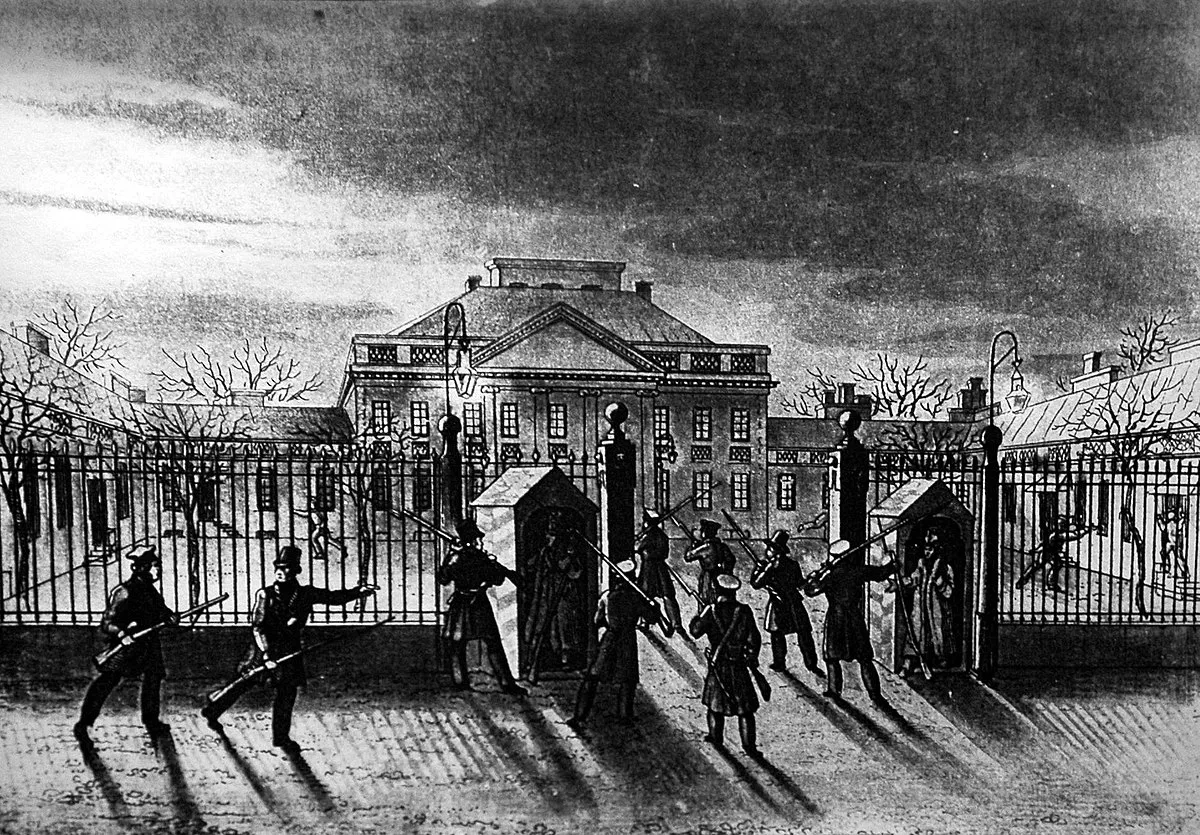 Noc Listopadowa atak na Belweder