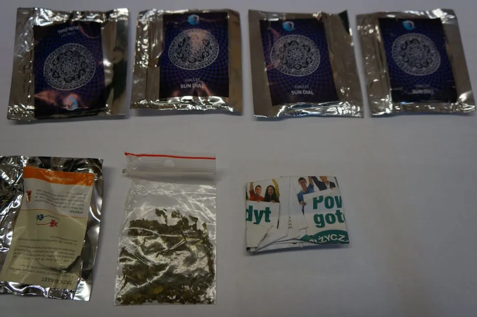 dopalacze susz ziołowy zdjęcia