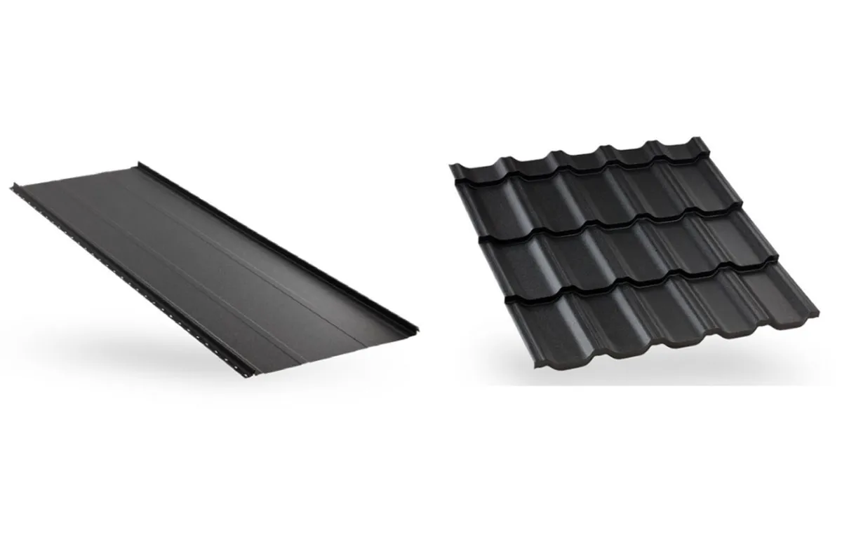 Por&oacute;wnanie blachodach&oacute;wki i blachy na rąbek stojący