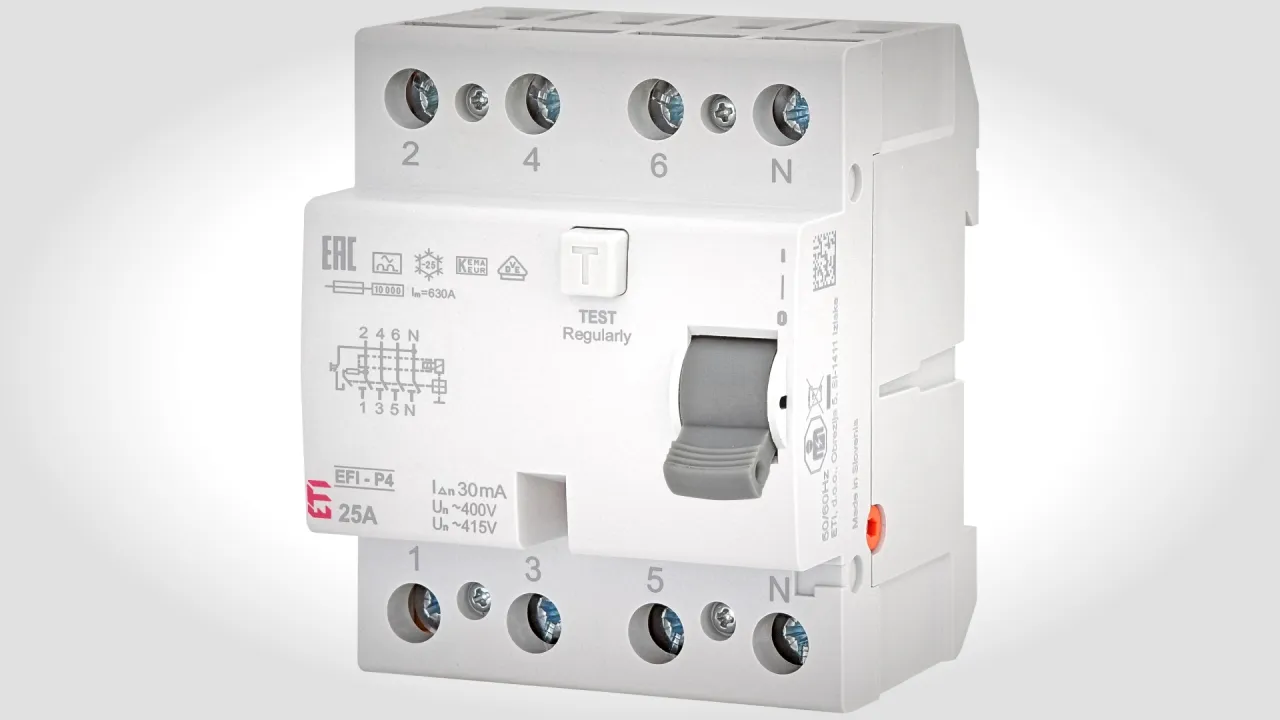 wyłącznik różnicowoprądowy RCD