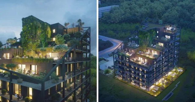 wizualizacja osiedla Z przyszłością w Żorach