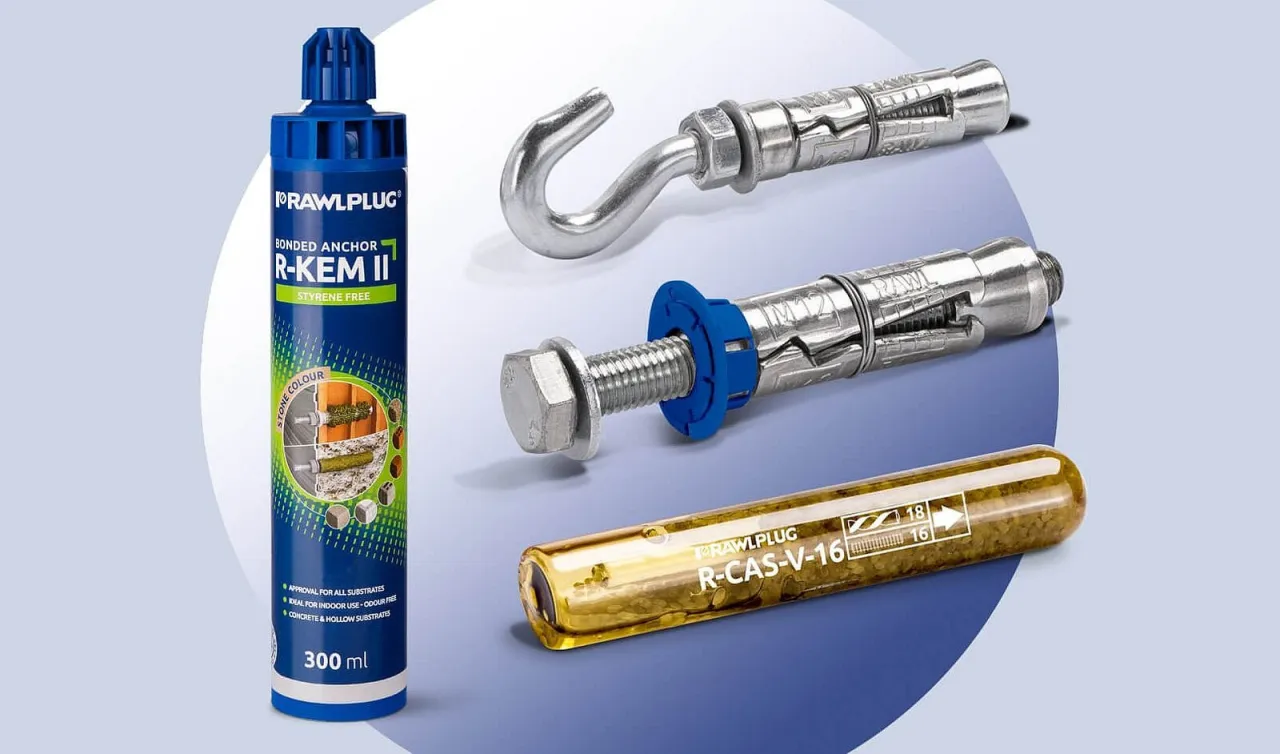 Rodzaje kotew do betonu M10: mechaniczne i chemiczne