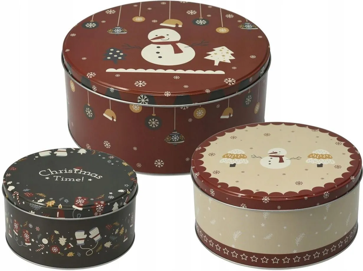 różne pojemniki do przechowywania ciastek