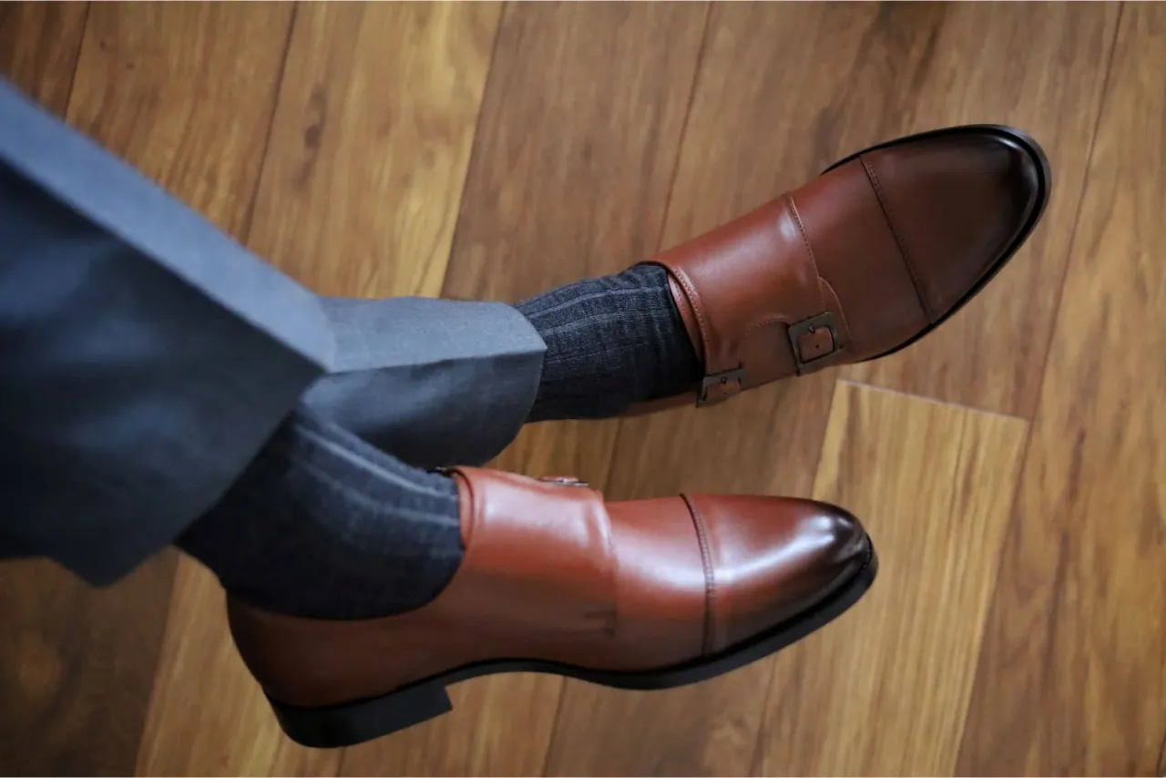 zasady dobierania skarpetek do półbutów