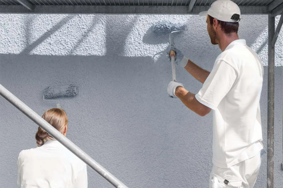 przygotowanie elewacji do malowania mycie gruntowanie