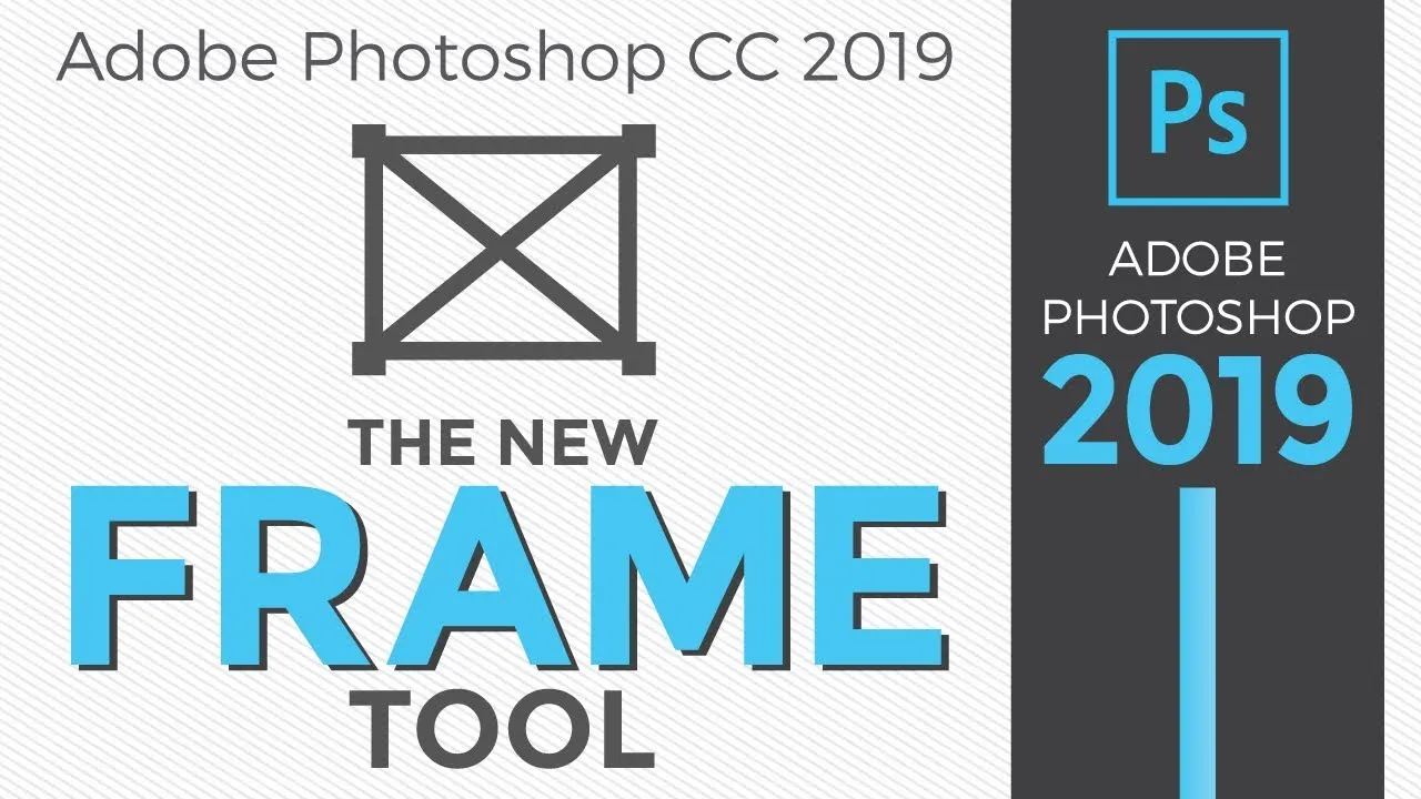 Photoshop Frame Tool zastosowanie