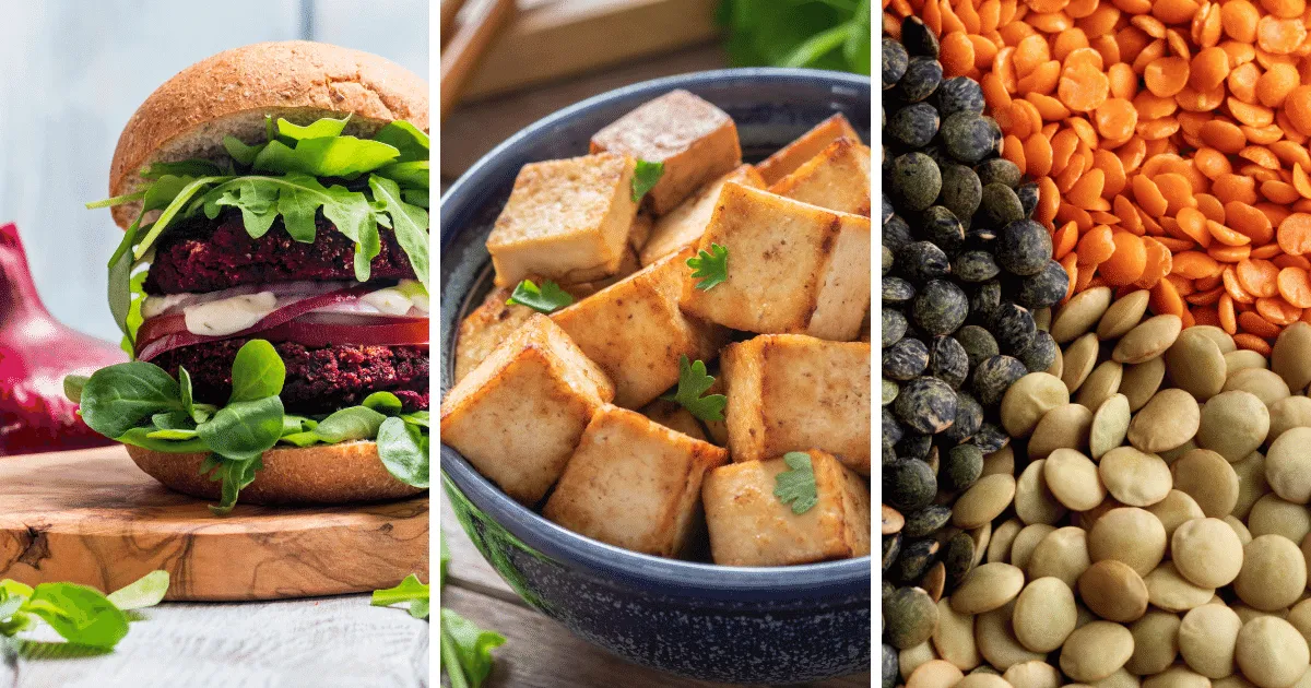 różne zamienniki mięsa w kuchni wegetariańskiej