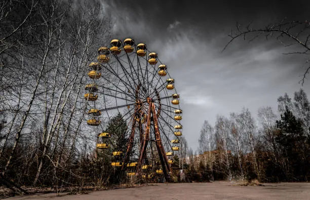 Prypeć diabelski młyn Czarnobyl