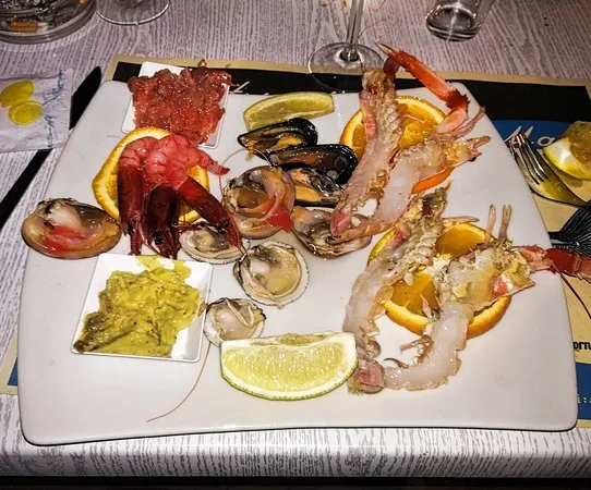 piatti crudi di mare stuzzicheria