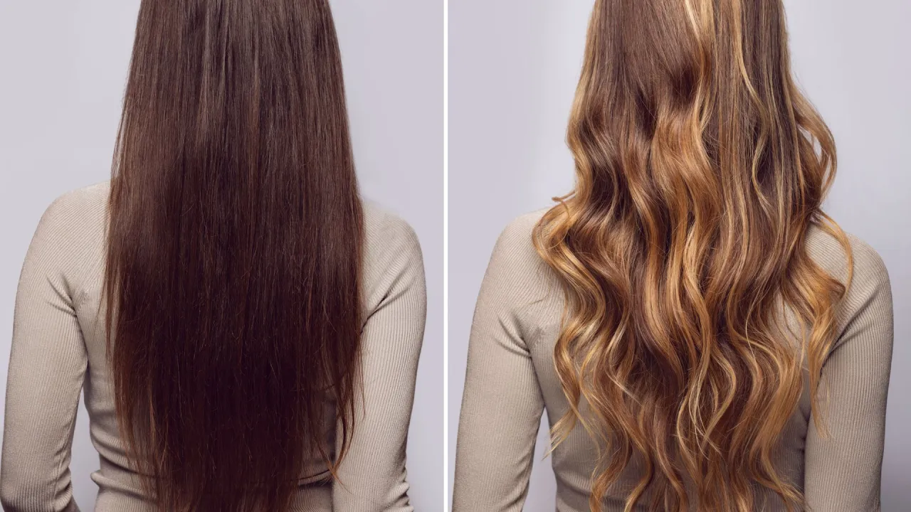 Dunkelbraune Haare mit dezenten Str&auml;hnchen Beispiele