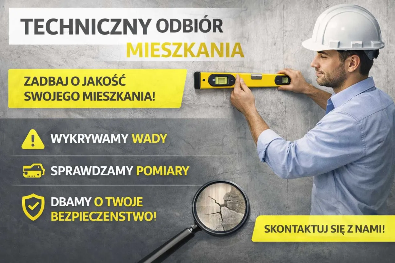 odbiór techniczny mieszkania z inspektorem