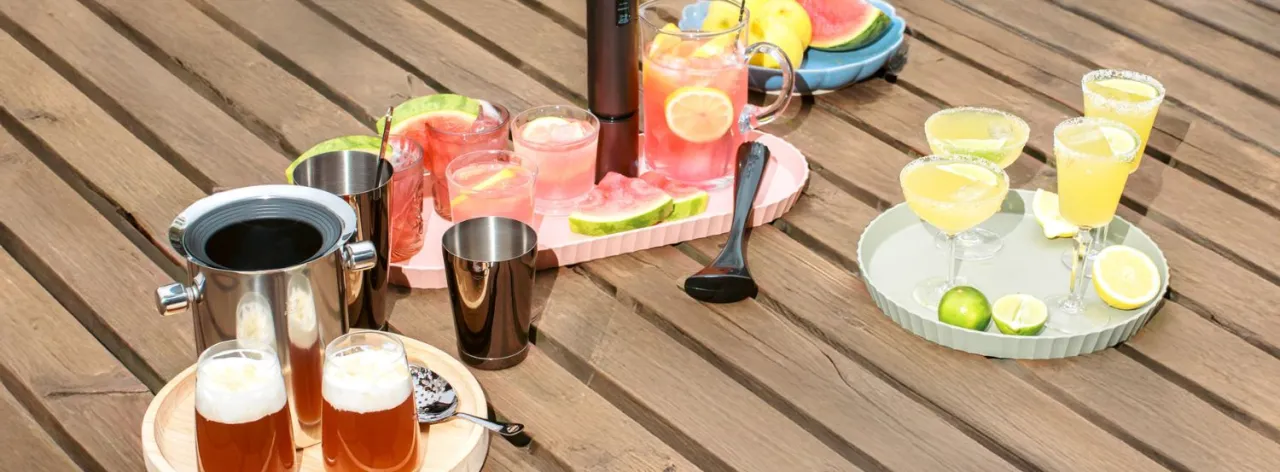 podstawowy sprzęt do mocktaili w domu