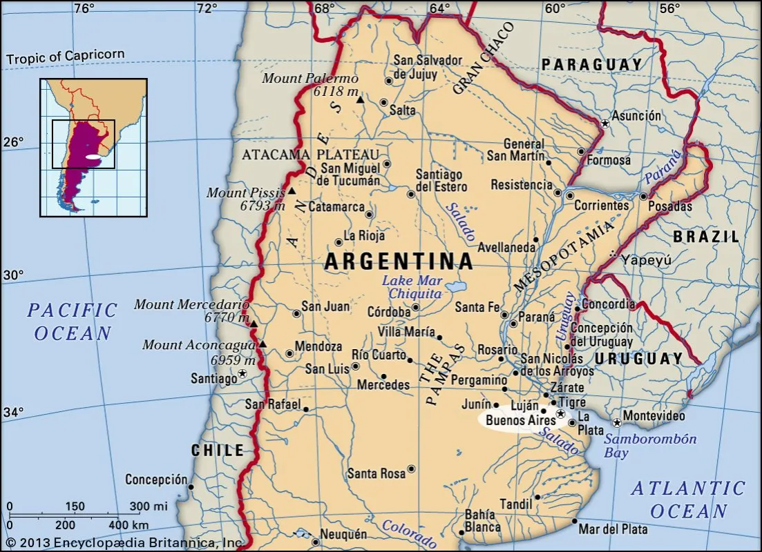 Zdjęcie Gdzie jest Buenos Aires? Poznaj dokładne położenie stolicy Argentyny