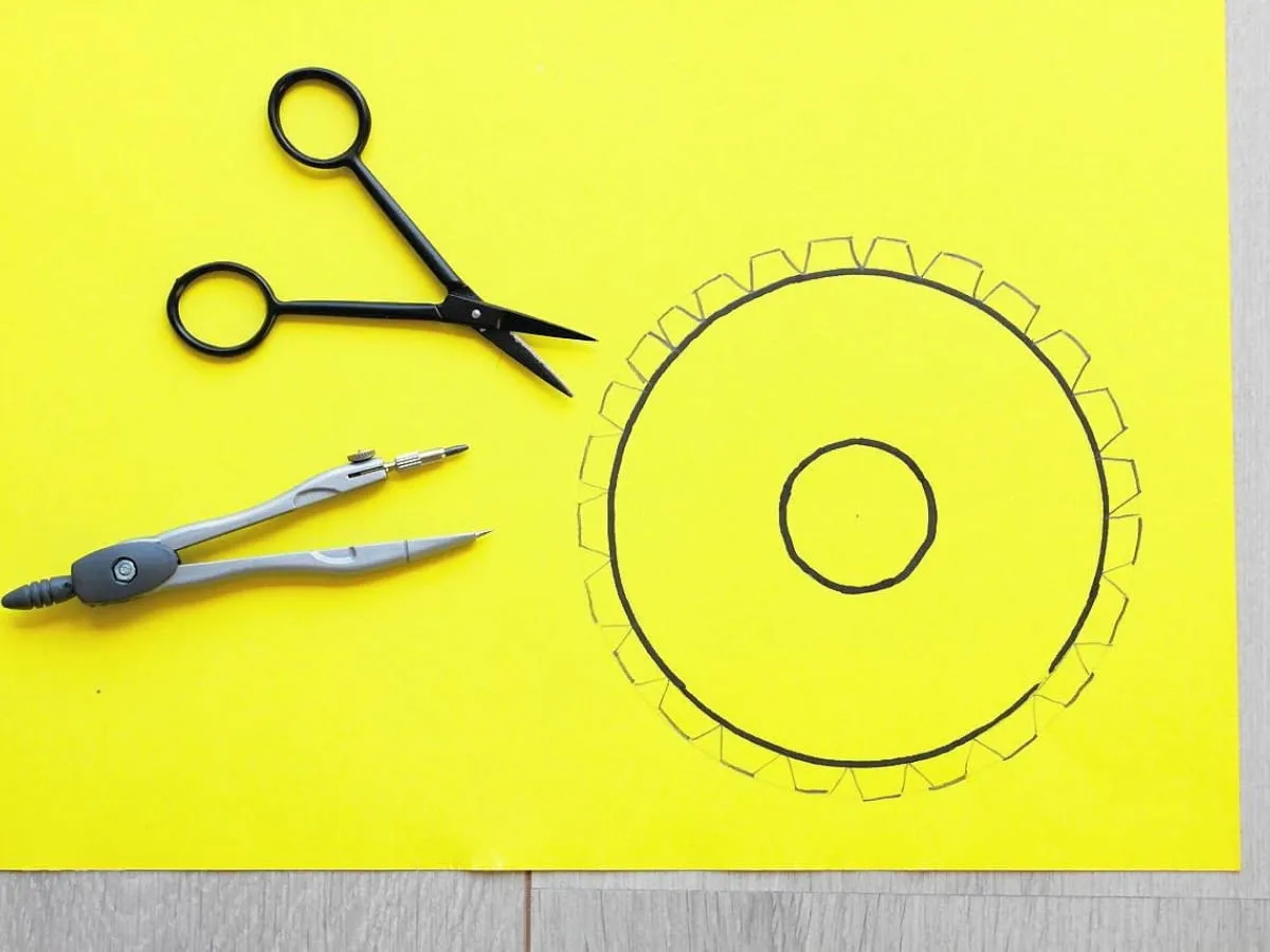 materiały do abażuru walca DIY