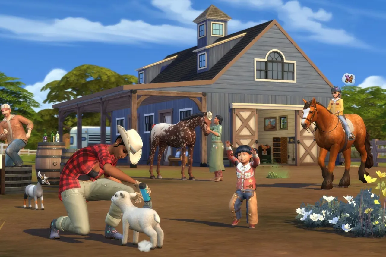 The Sims 4 konsola kod&oacute;w otwarta