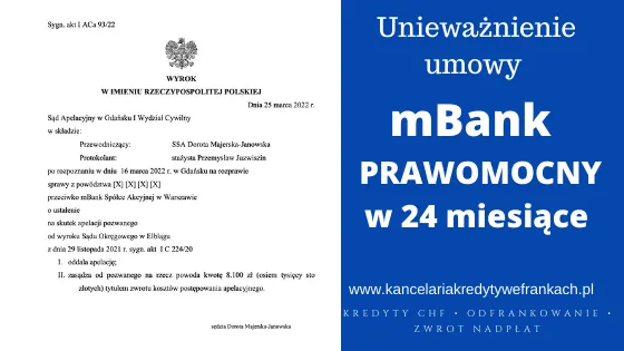 sąd wyrok frankowicze