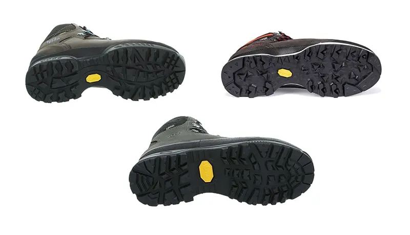 podeszwa vibram bieżnik rodzaje