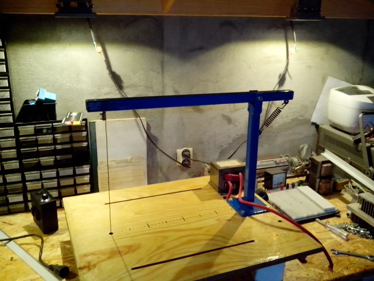 n&oacute;ż ramkowy do styropianu DIY