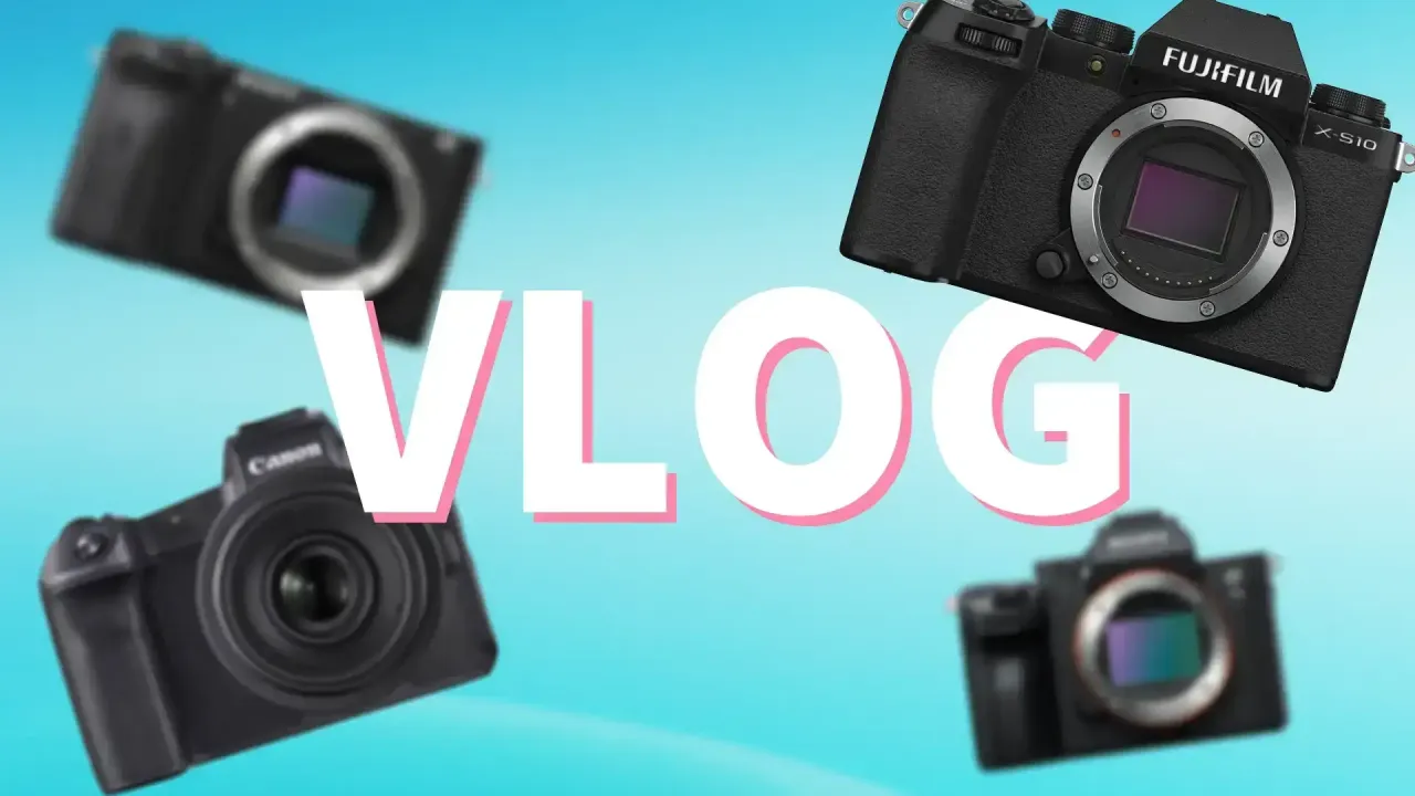 vloger nagrywający z aparatem