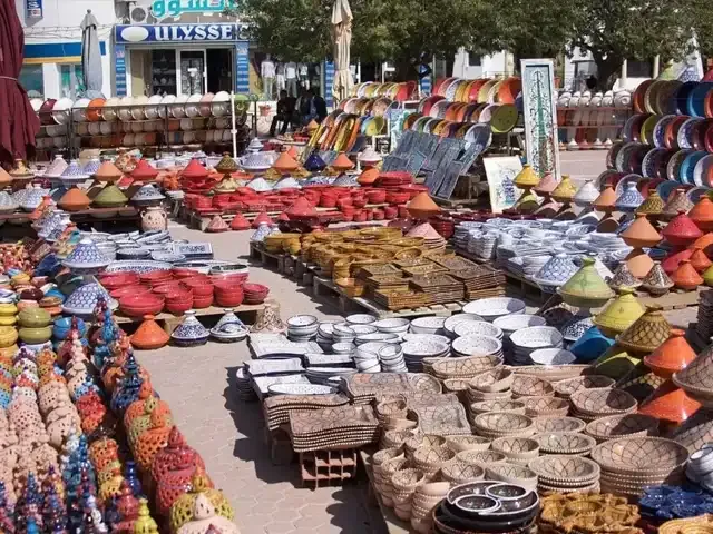 Houmt Souk medyna targ rybacki Djerba