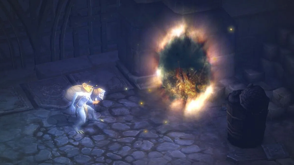 Diablo 3 Goblin Skarbnik portal