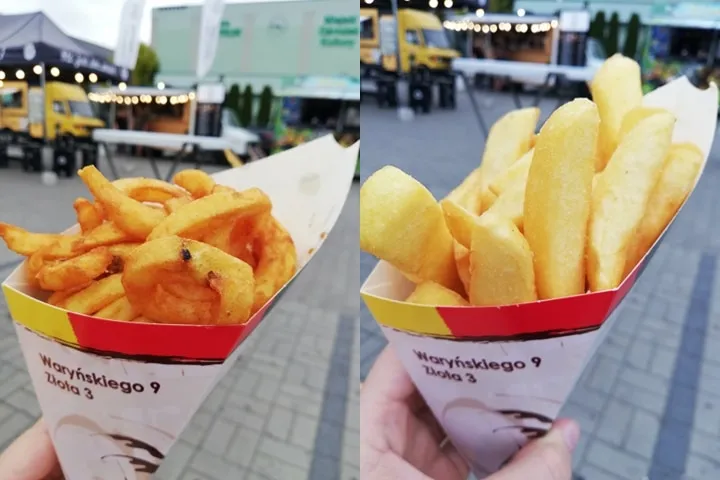 zakręcone frytki food truck festyn