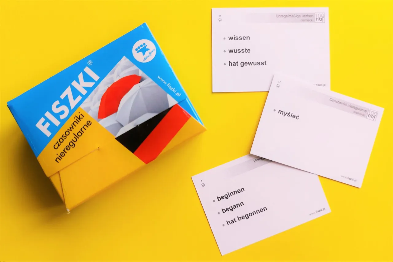 tabela najważniejszych czasownik&oacute;w nieregularnych niemiecki