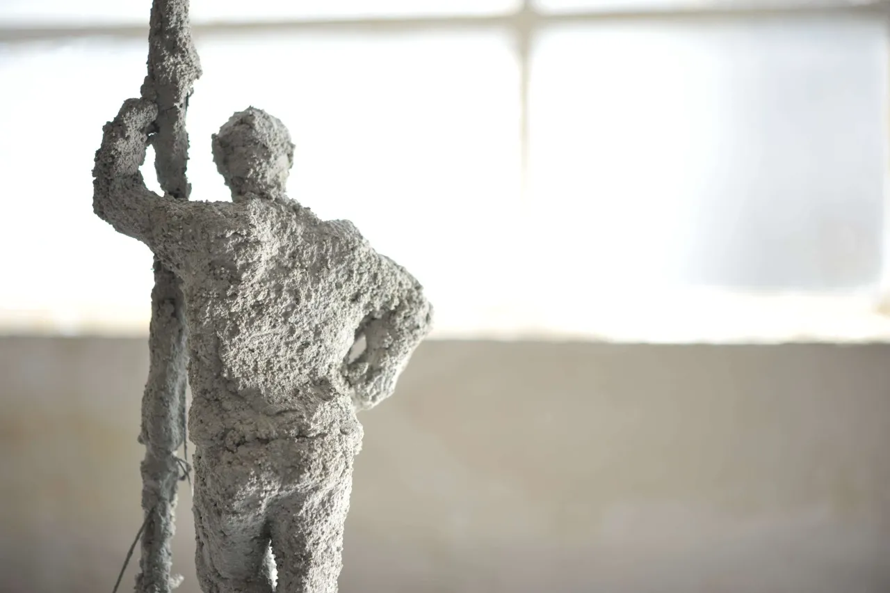 betonskulptur gie&szlig;form modellieren