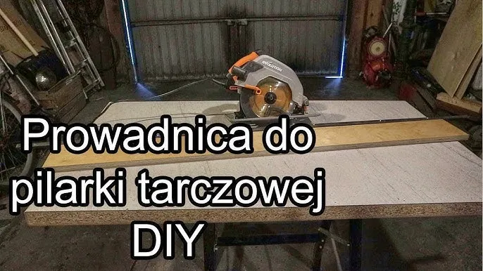 Kalibracja prowadnicy wzdłużnej stołu do pilarki tarczowej
