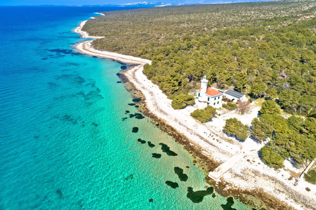 Najpiękniejsze plaże wyspy Vir Chorwacja