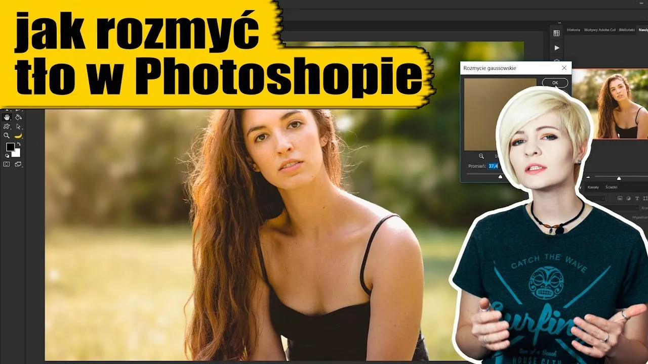 Zdjęcie Jak rozmyć tło w Photoshopie: Proste i zaawansowane techniki