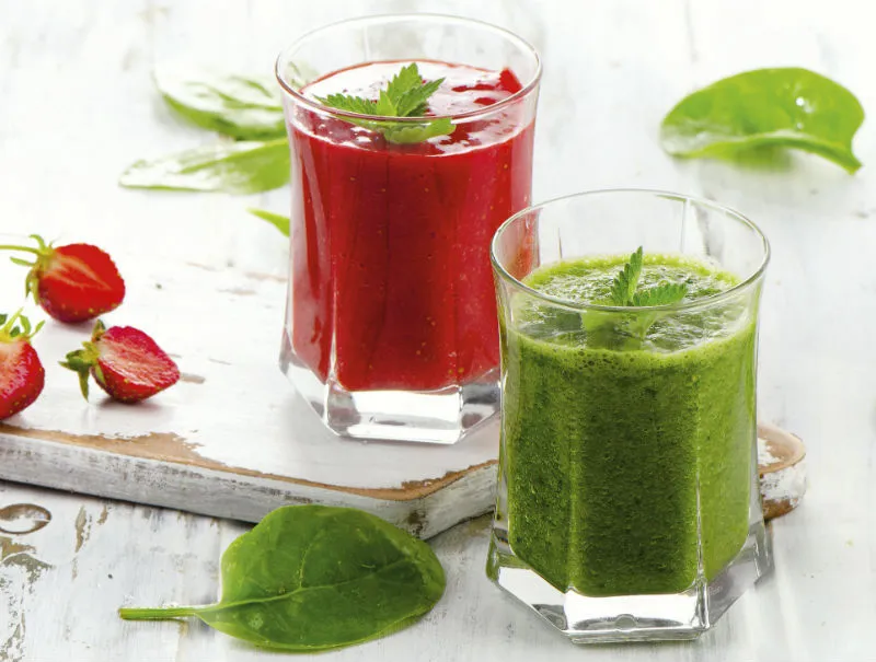 Koktajle na odchudzanie i płaski brzuch