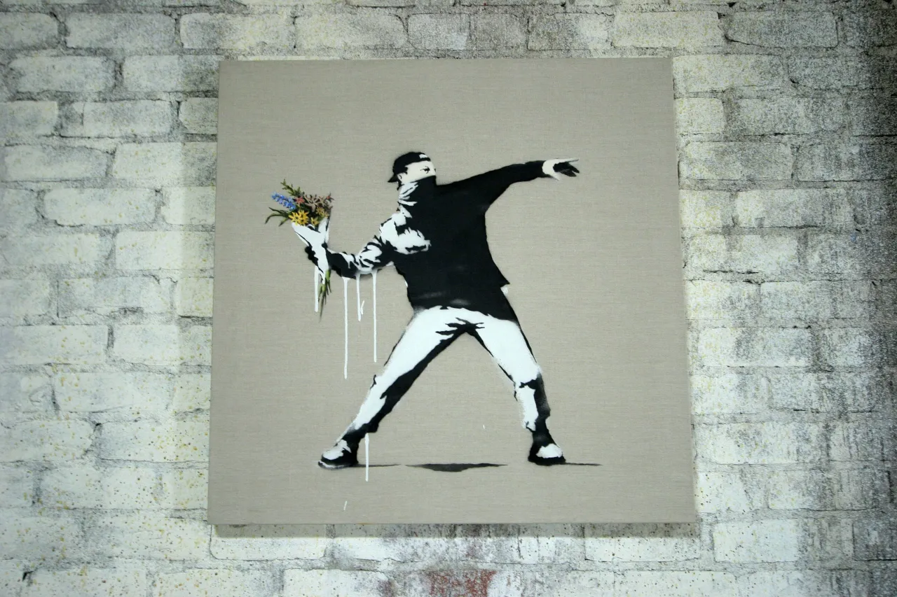 Banksy Street Art Werke