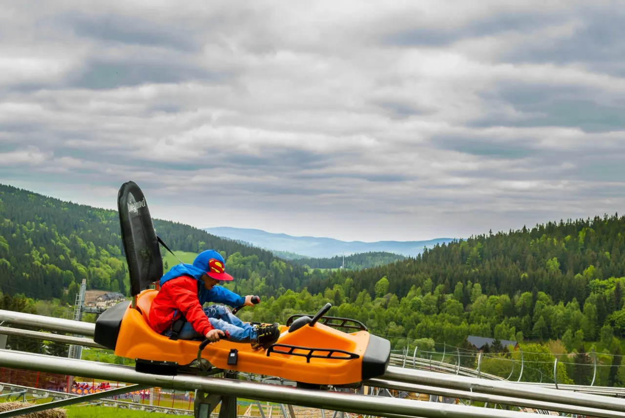 Wieża widokowa Czarna G&oacute;ra, Alpine Coaster Czarna Żmija