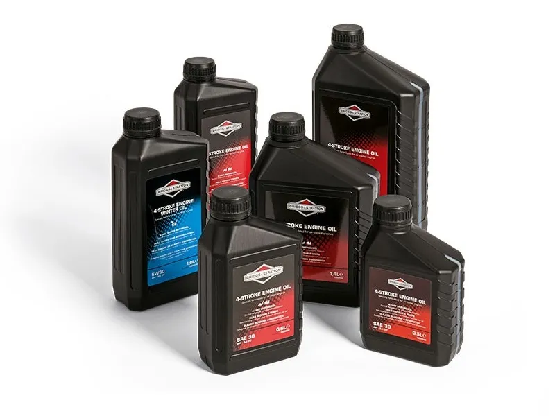 typy olej&oacute;w do kosiarek spalinowych