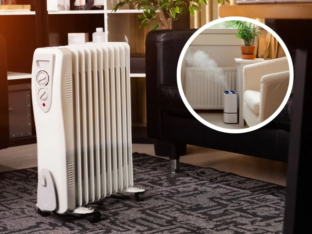 suche powietrze w domu zima