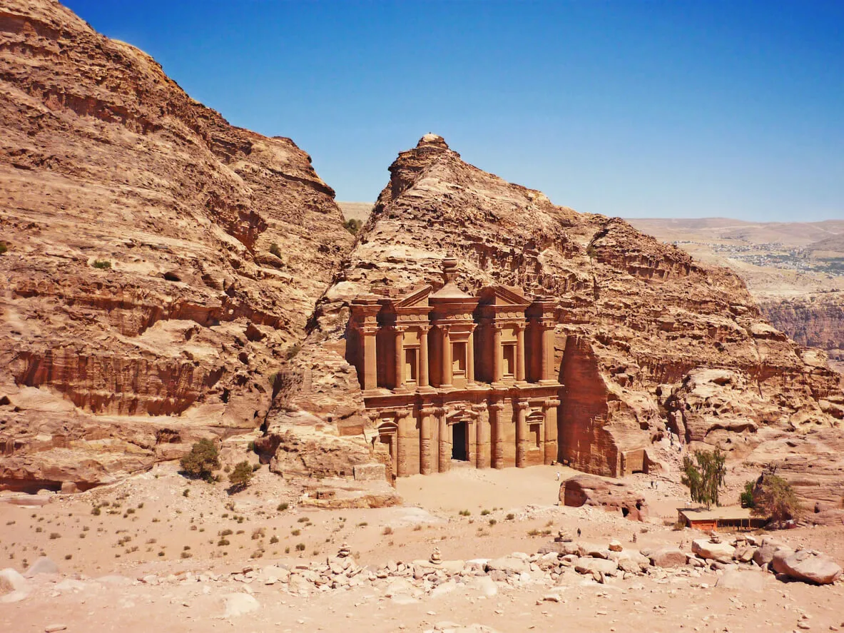 Petra Jordania w październiku