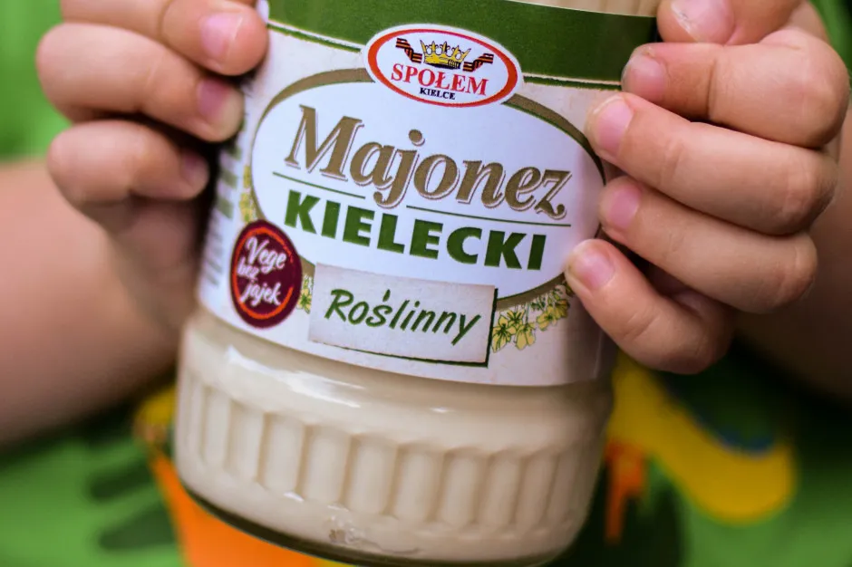 Majonez Kielecki Roślinny opakowanie