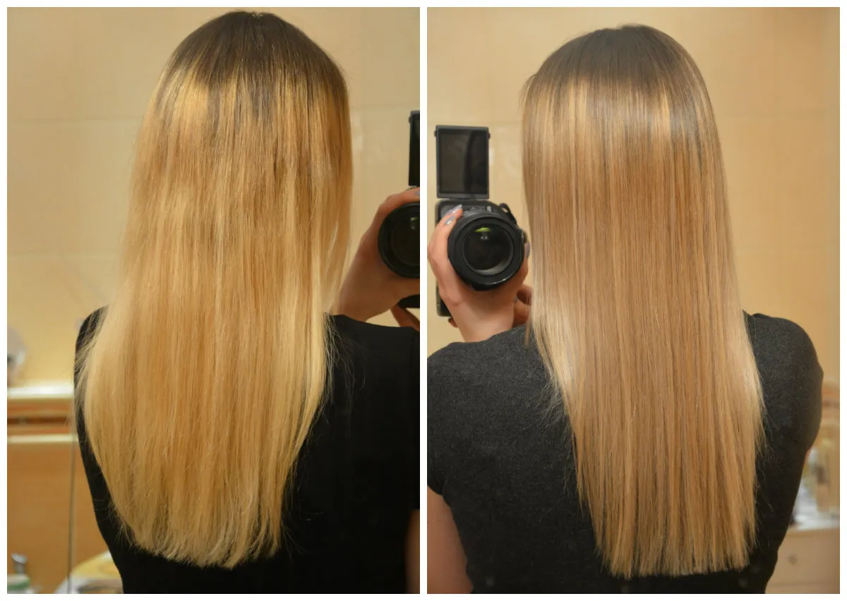 test pasemka włos&oacute;w przed farbowaniem