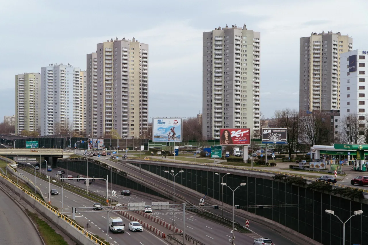 Architektura Osiedla Gwiazdy Katowice rzut z góry