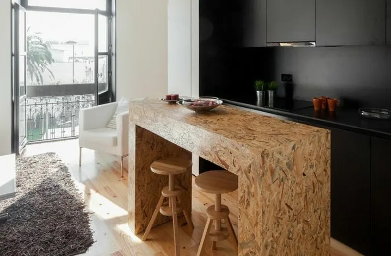 Wnętrza z płytą OSB inspiracje wykończenia