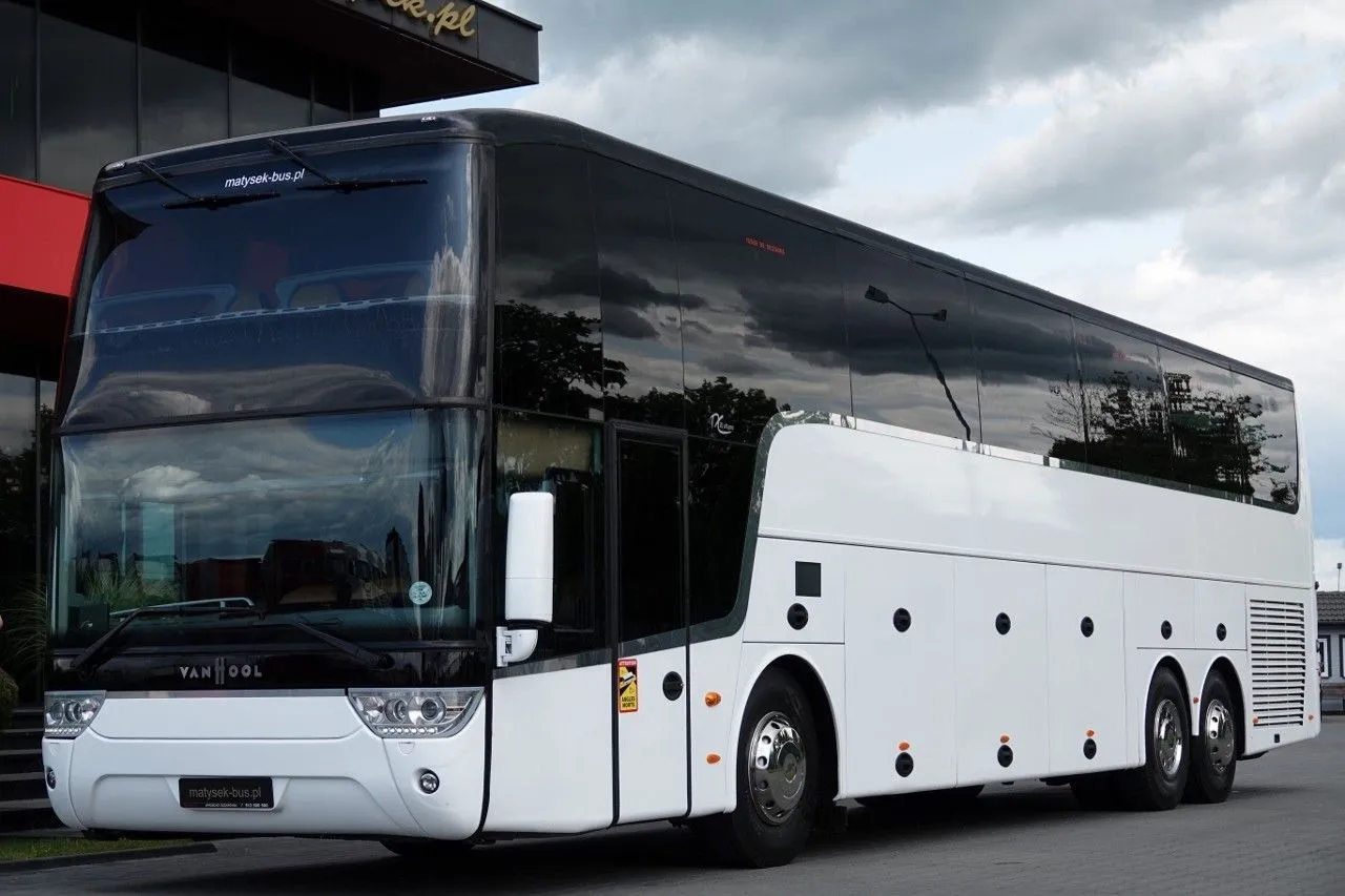 autokary piętrowe Setra Neoplan Van Hool