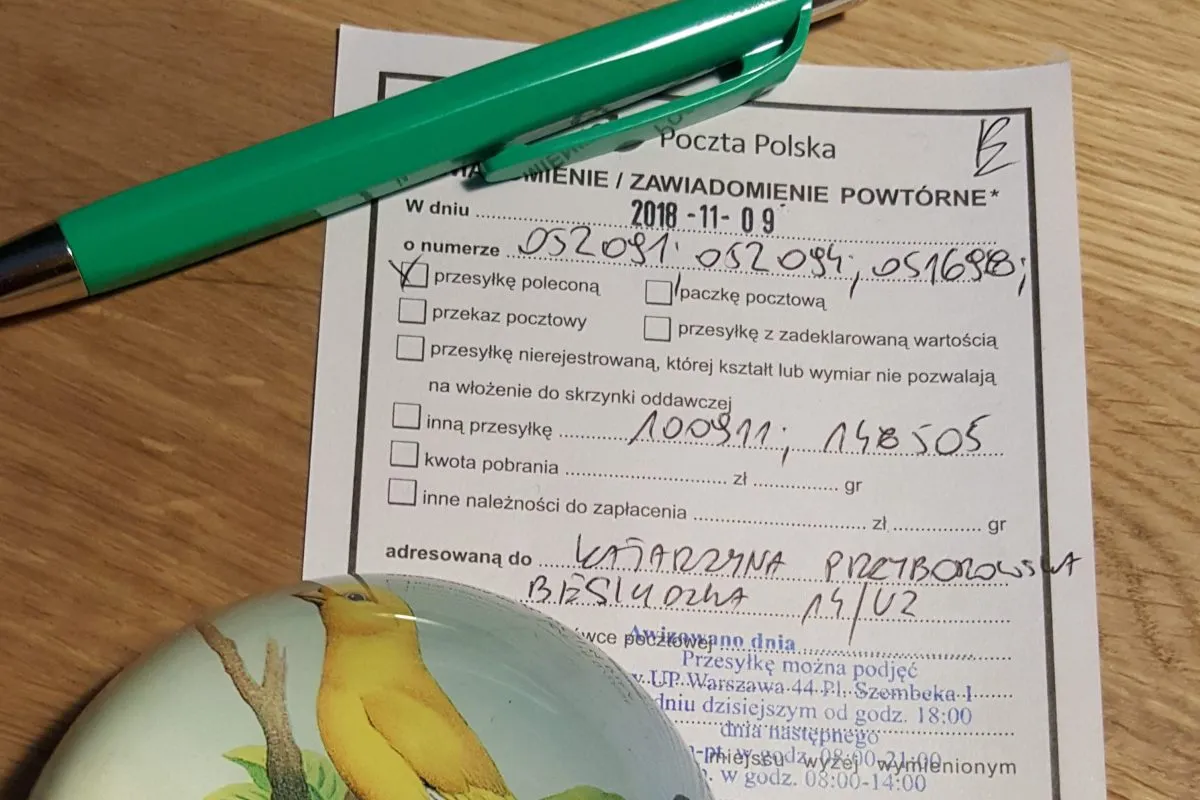 list polecony z sądu