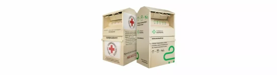 kontenery na ubrania PCK Eco Textil Szczecin mapa