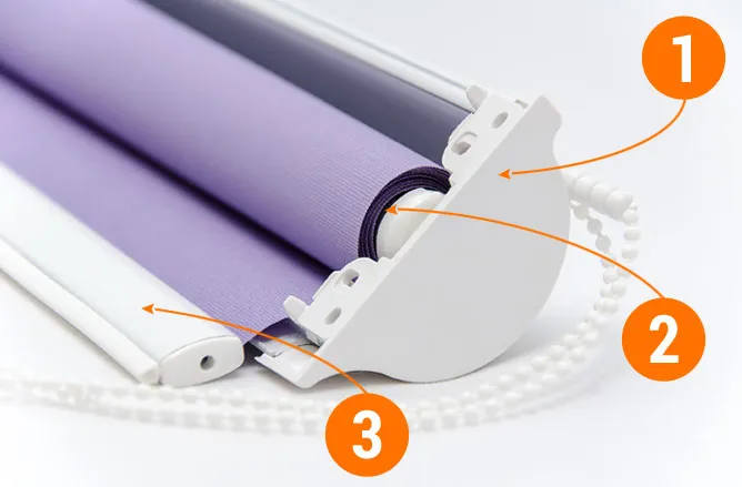 różne rodzaje taśm i klejów do rolet