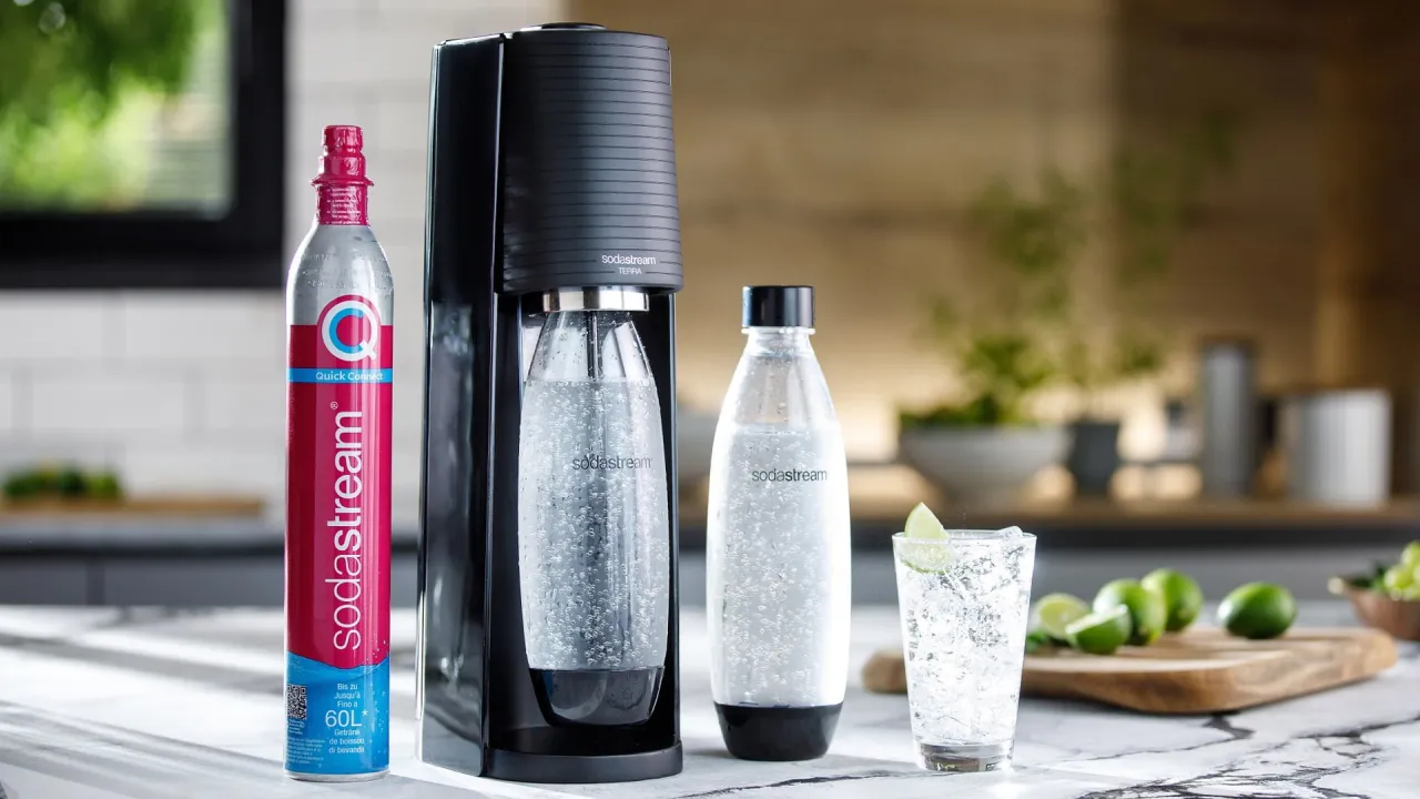 saturator do wody w akcji